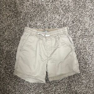 Falls Creek Stretch Semi formal drawstring shorts, kakhi material